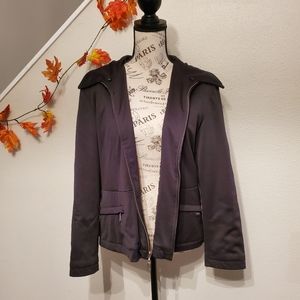 XOXO Black Zipper Jacket